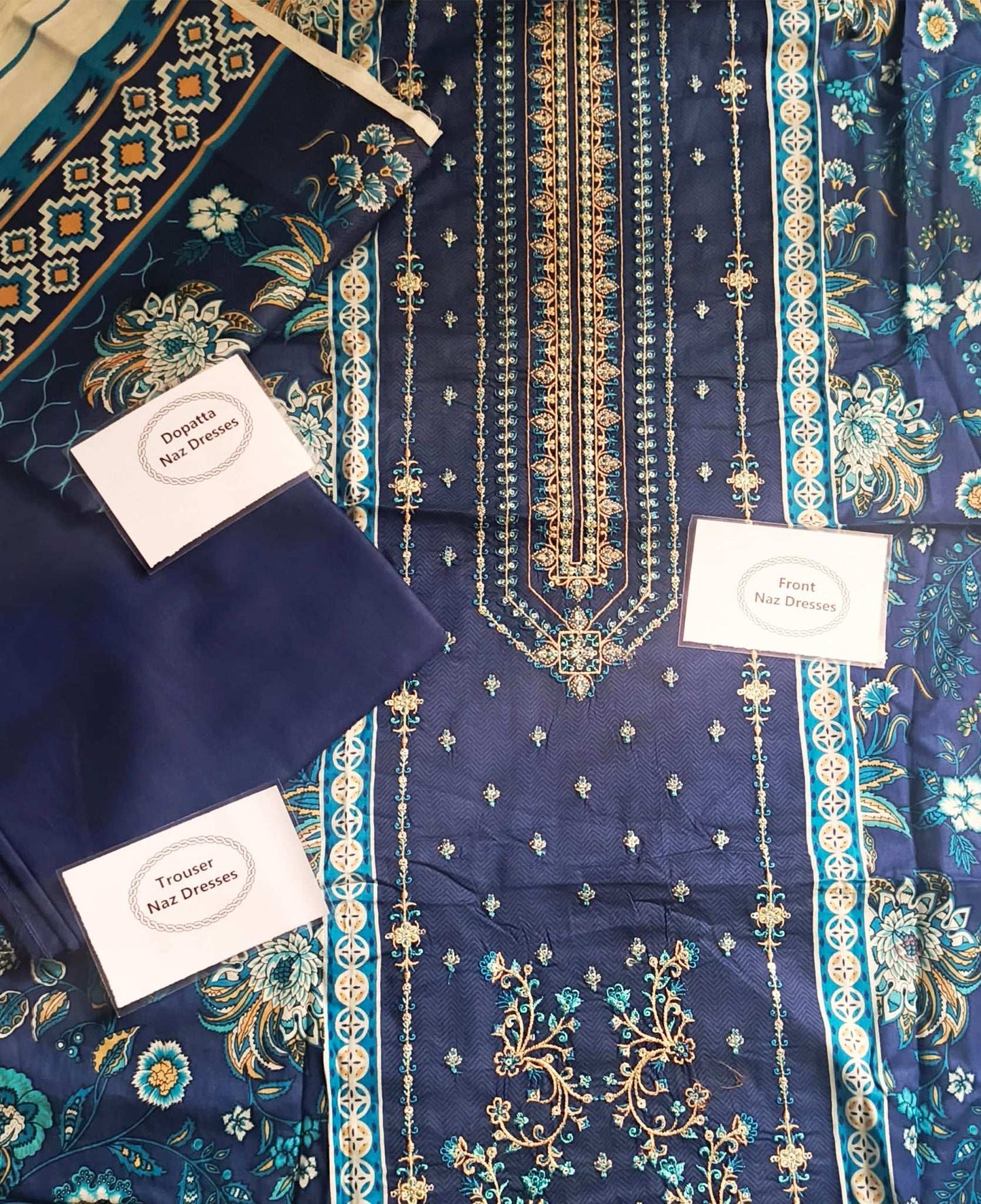 Nisha by Nishat Lawn 3 Piece