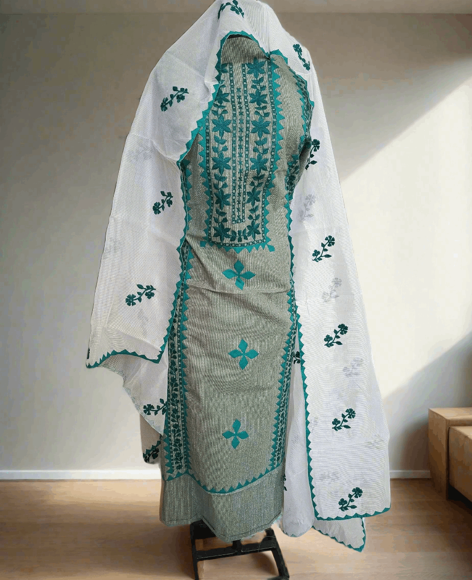 Manaz Hand Embroidery 3 Piece Lawn Summer wear Collection