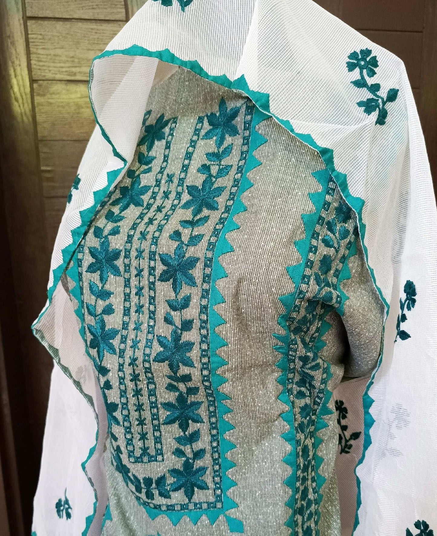 Manaz Hand Embroidery 3 Piece Lawn Summer wear Collection