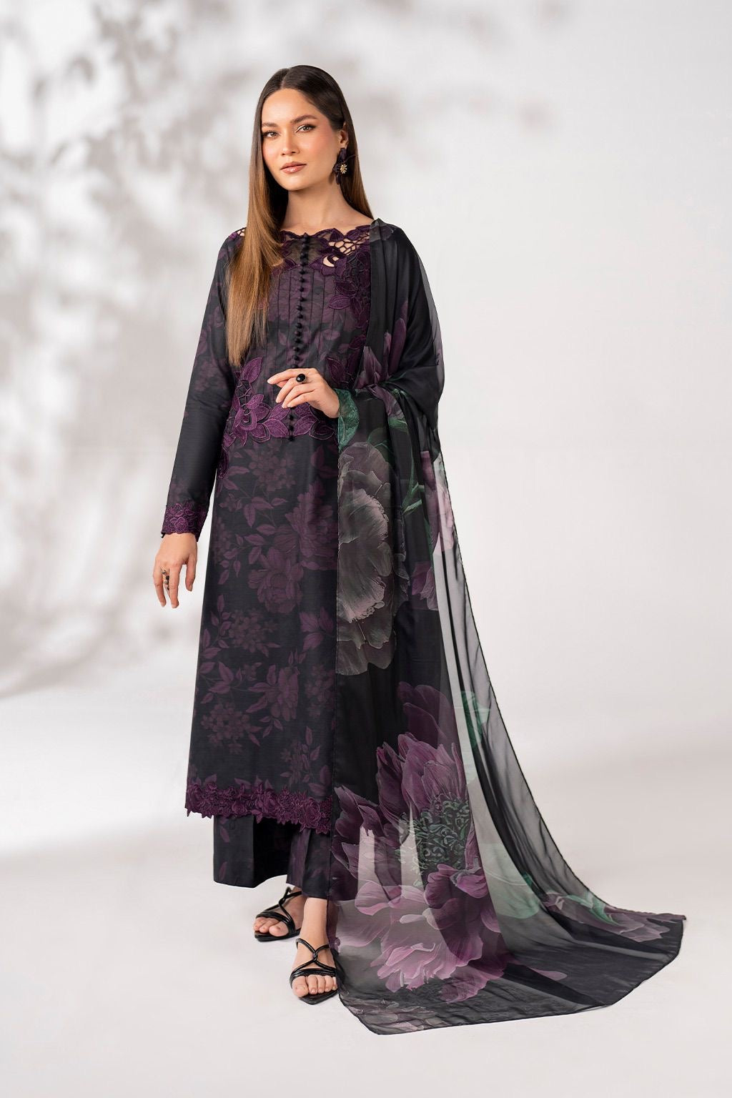 Iznik Digital Printed Pure Lawn 3 Piece