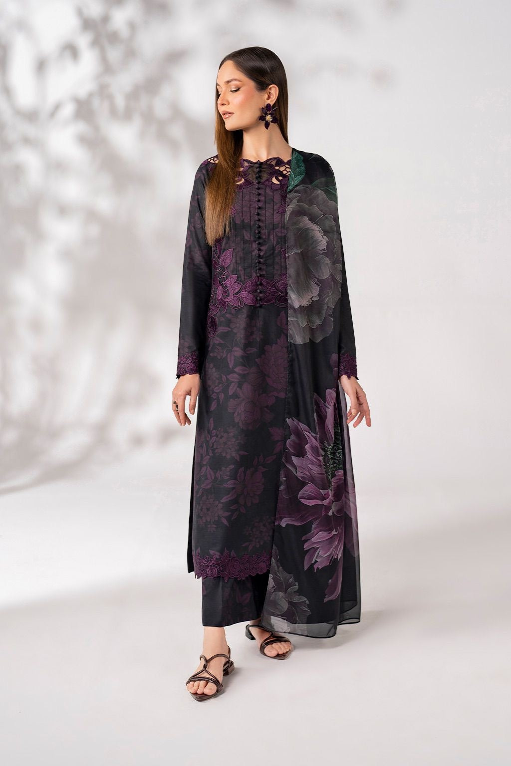 Iznik Digital Printed Pure Lawn 3 Piece
