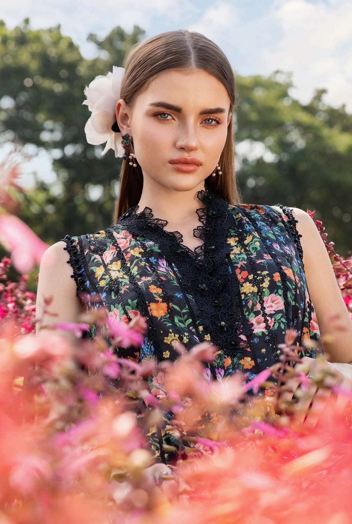 Maria B Pure Embroidered Lawn 3 Piece