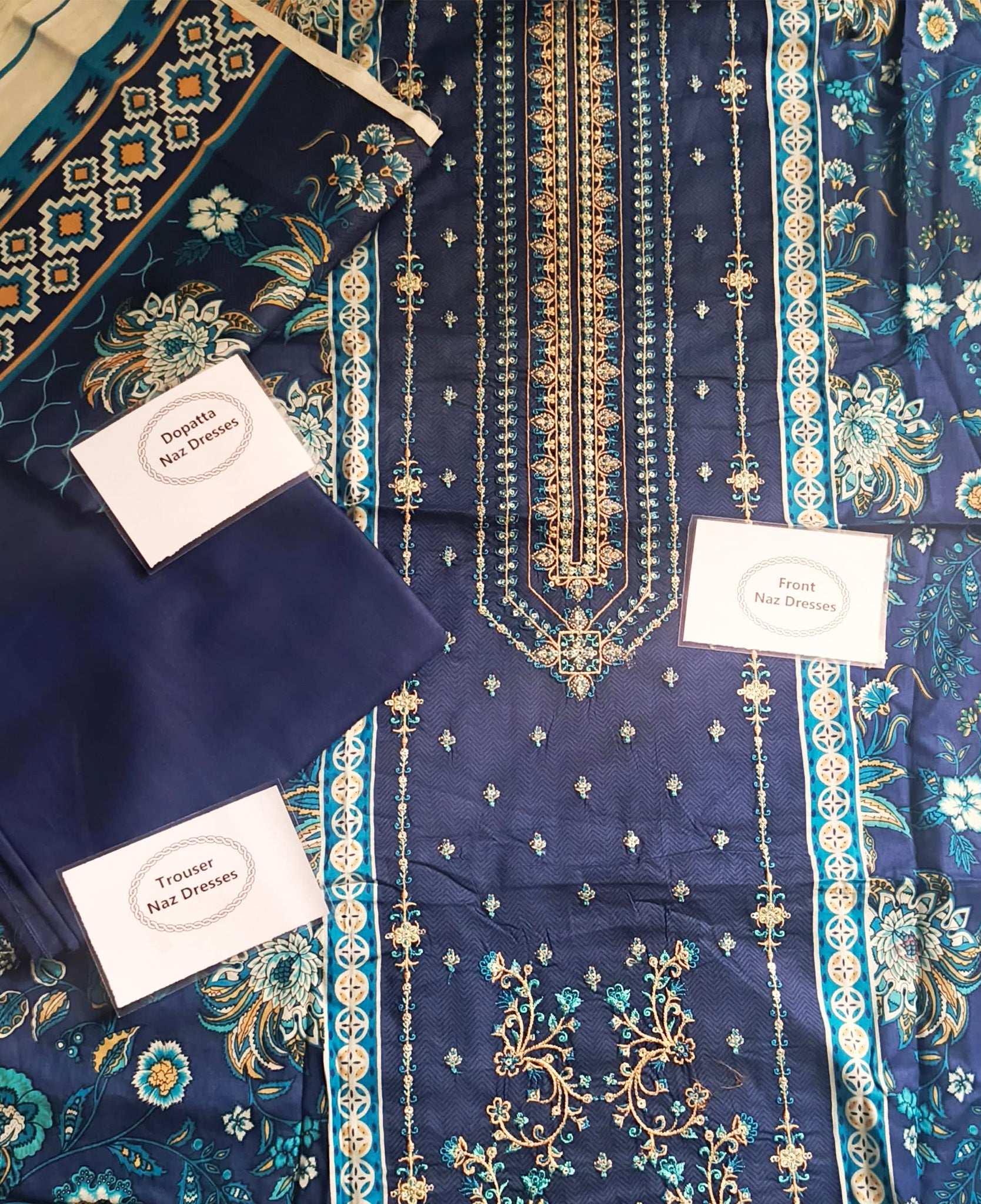 Nisha by Nishat Lawn 3 Piece