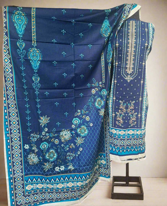 Nisha by Nishat Lawn 3 Piece