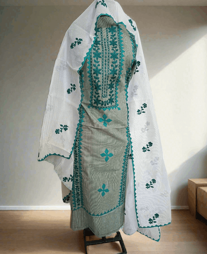 Manaz Hand Embroidery 3 Piece Lawn Summer wear Collection