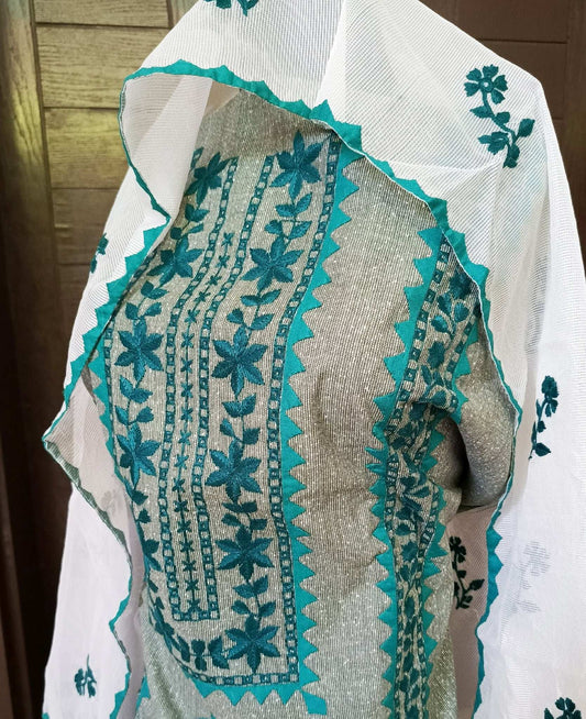 Manaz Hand Embroidery 3 Piece Lawn Summer wear Collection