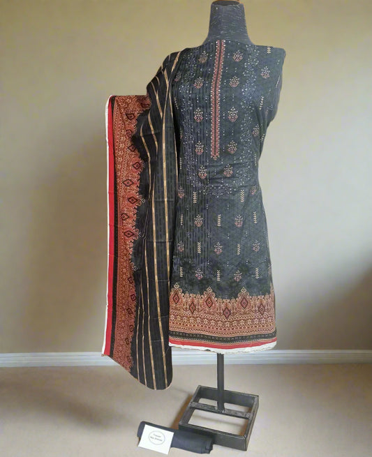 Nisha by Nishat Lawn 3 Piece