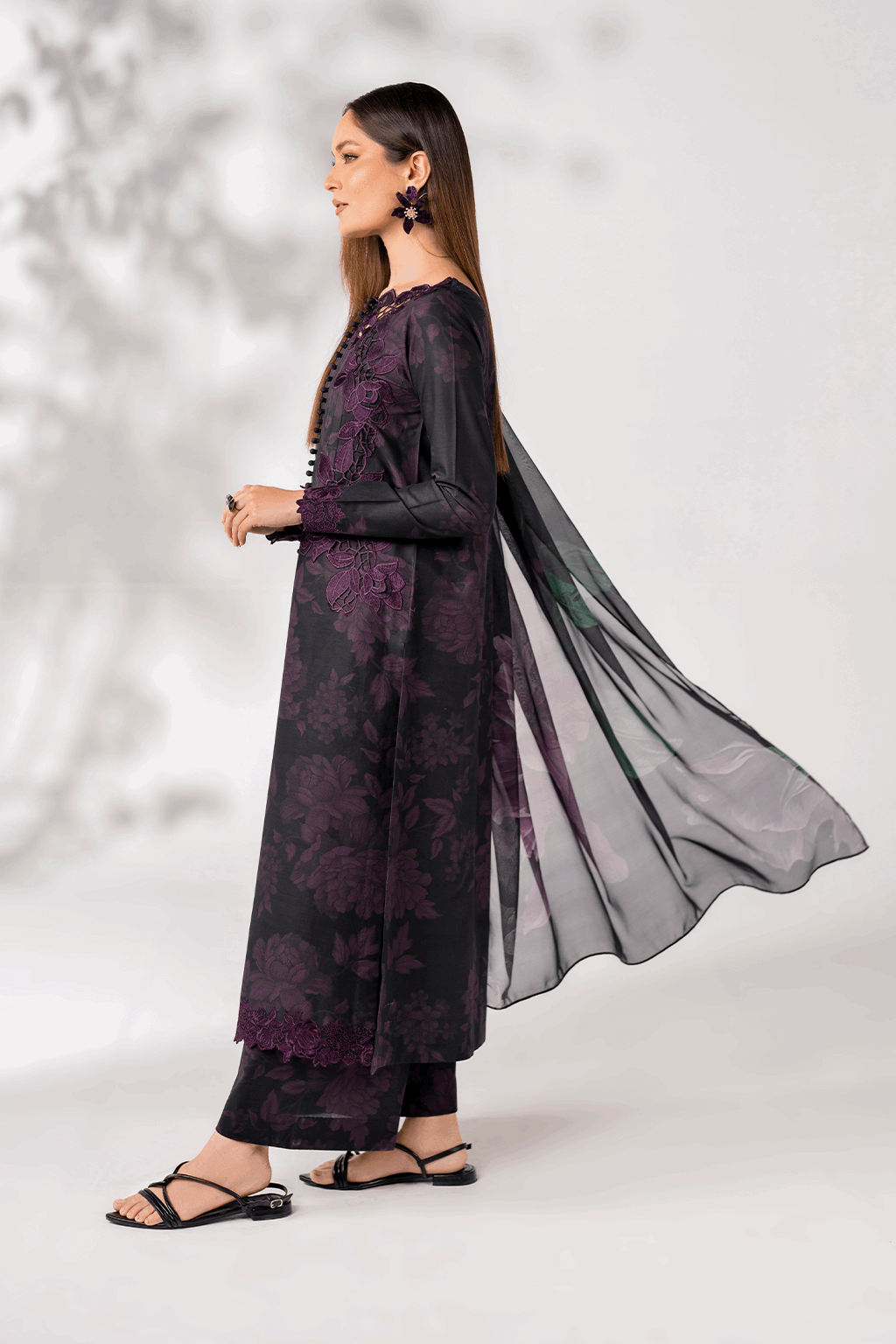Iznik Digital Printed Pure Lawn 3 Piece