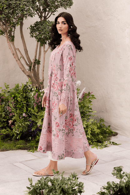 Iznik Pink Luxury Embroidered Pure Lawn 3 Piece
