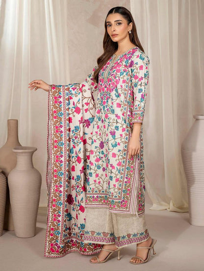 Lime Light Digital Printed Lawn 3 Piece NazDresses