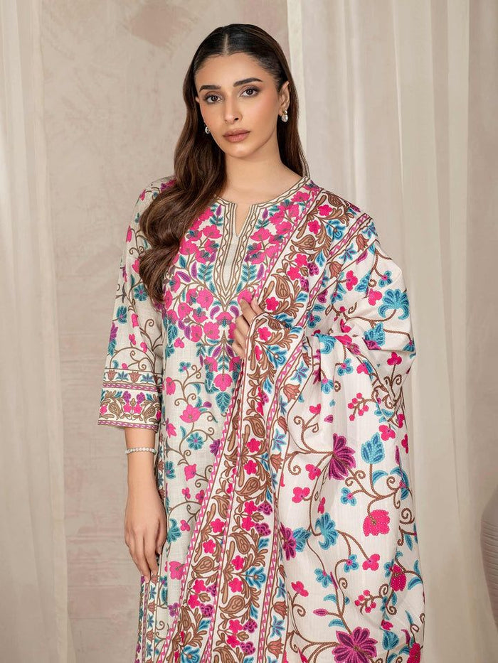 Lime Light Digital Printed Lawn 3 Piece NazDresses