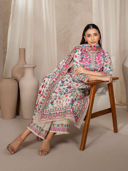 Lime Light Digital Printed Lawn 3 Piece NazDresses