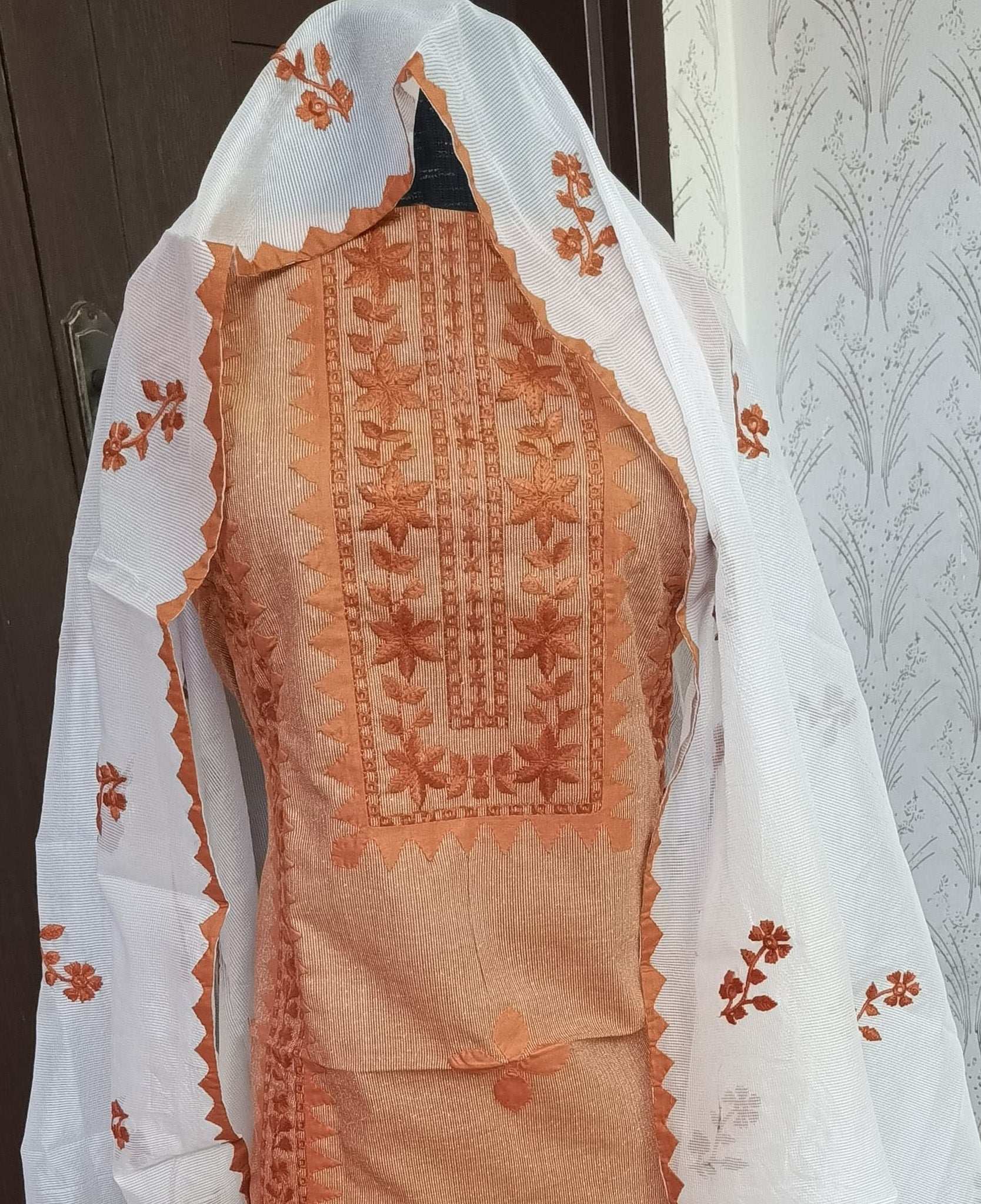 Manaz Hand Embroidery 3 Piece Lawn Summer wear Collection