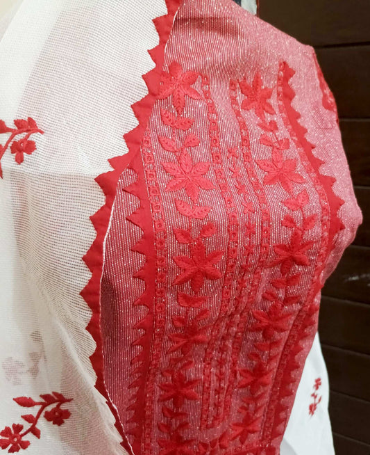 Manaz Hand Embroidery 3 Piece Lawn Summer wear Collection