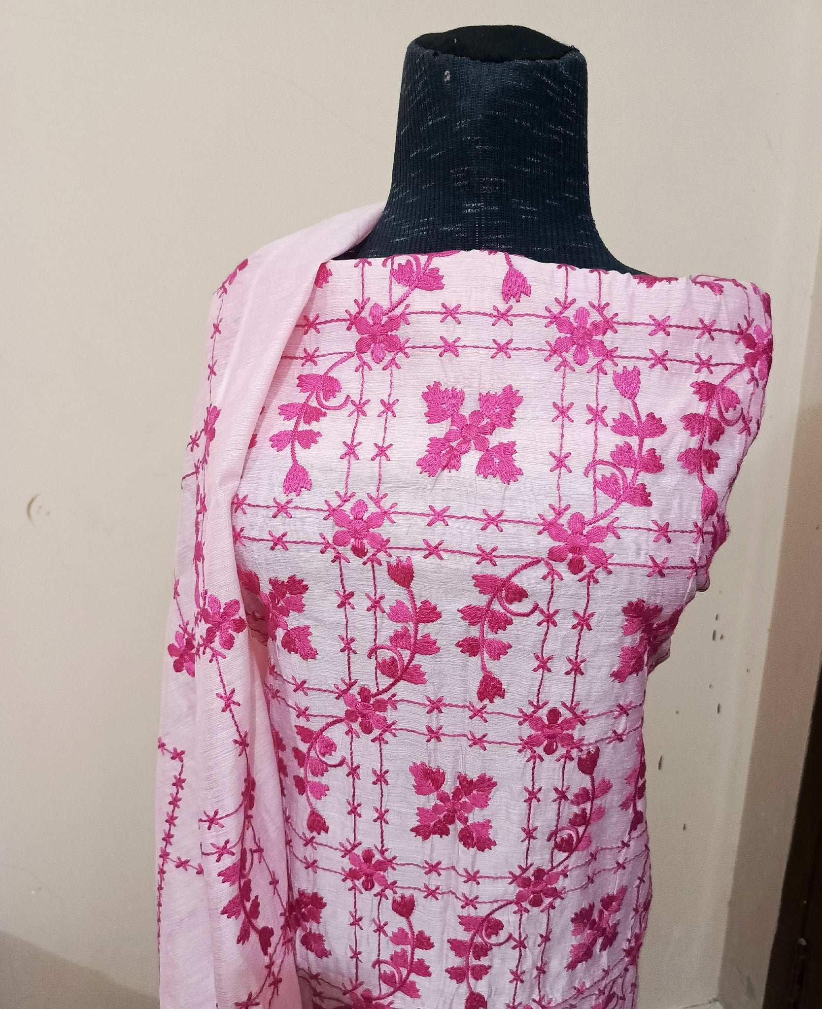 Manaz Paper cotton 2 Piece with Beautiful Patches