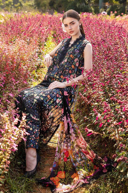Maria B Pure Embroidered Lawn 3 Piece