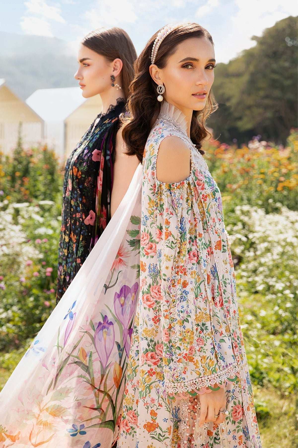 Maria B Pure Embroidered Lawn 3 Piece