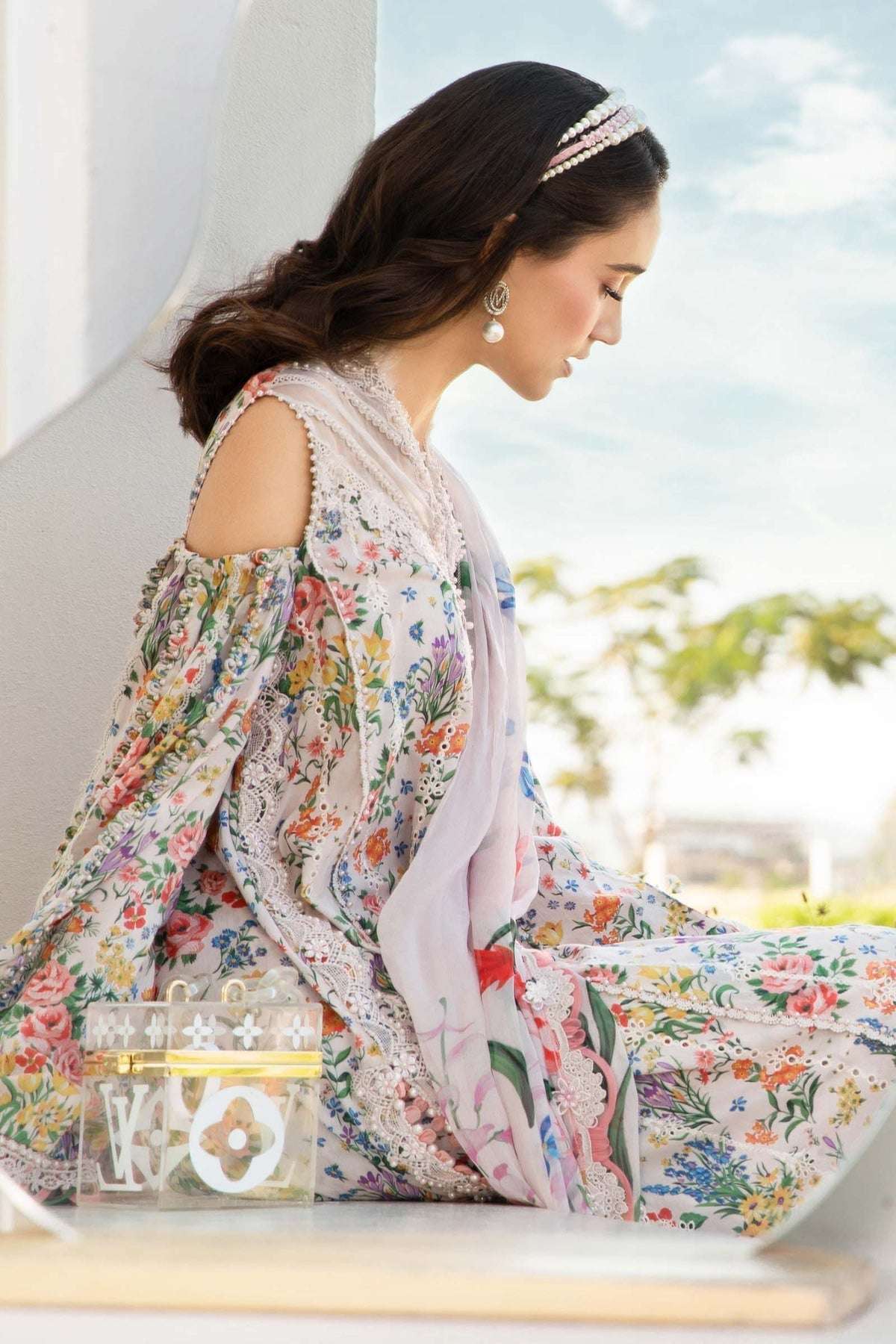 Maria B Pure Embroidered Lawn 3 Piece