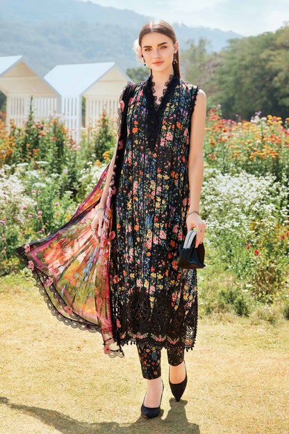 Maria B Pure Embroidered Lawn 3 Piece NazDresses