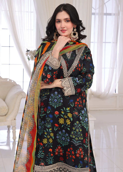 Baroque Luxury Embroidered Lawn 3 Piece Collection