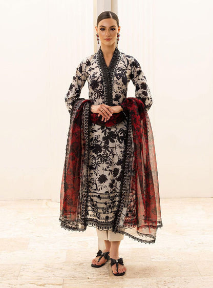 Zainab Chottani Lawn Digital Printed 3 Piece NazDresses