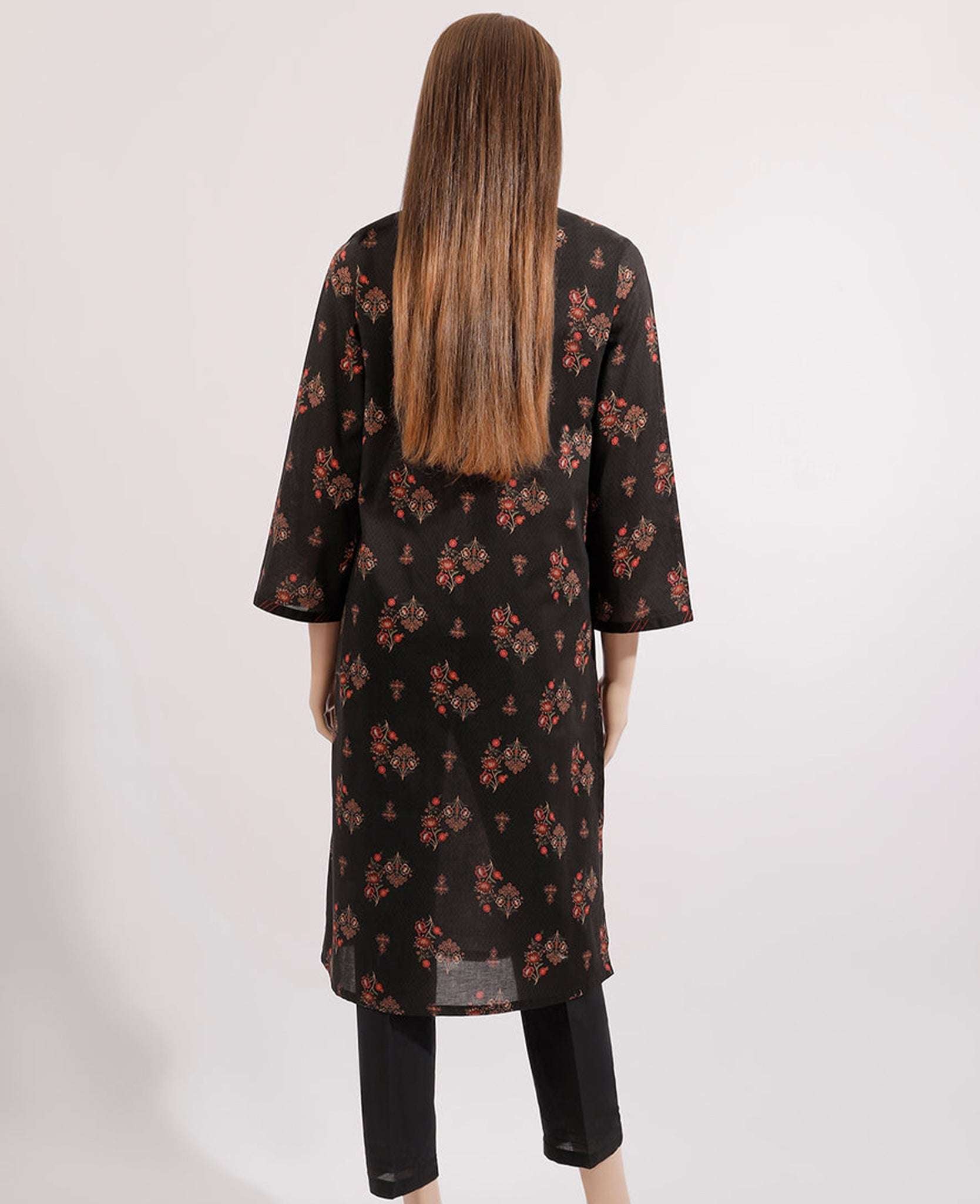 Saya Unstitched Printed Lawn 2 Piece